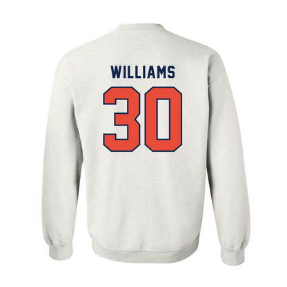Illinois - NCAA Football : Tony Williams - Classsic Shersey Crewneck Sweatshirt-1
