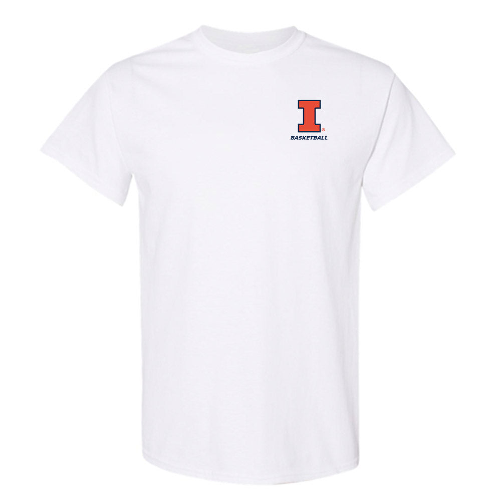 Illinois - NCAA Women's Basketball : Divine Bourrage - Classsic Shersey T-Shirt-0
