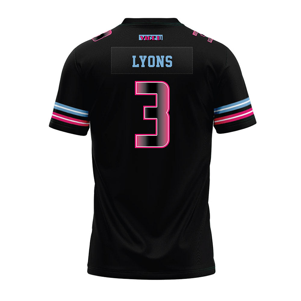 FIU - NCAA Football : Devonte Lyons - 2025 Vice Premium Football Jersey-1