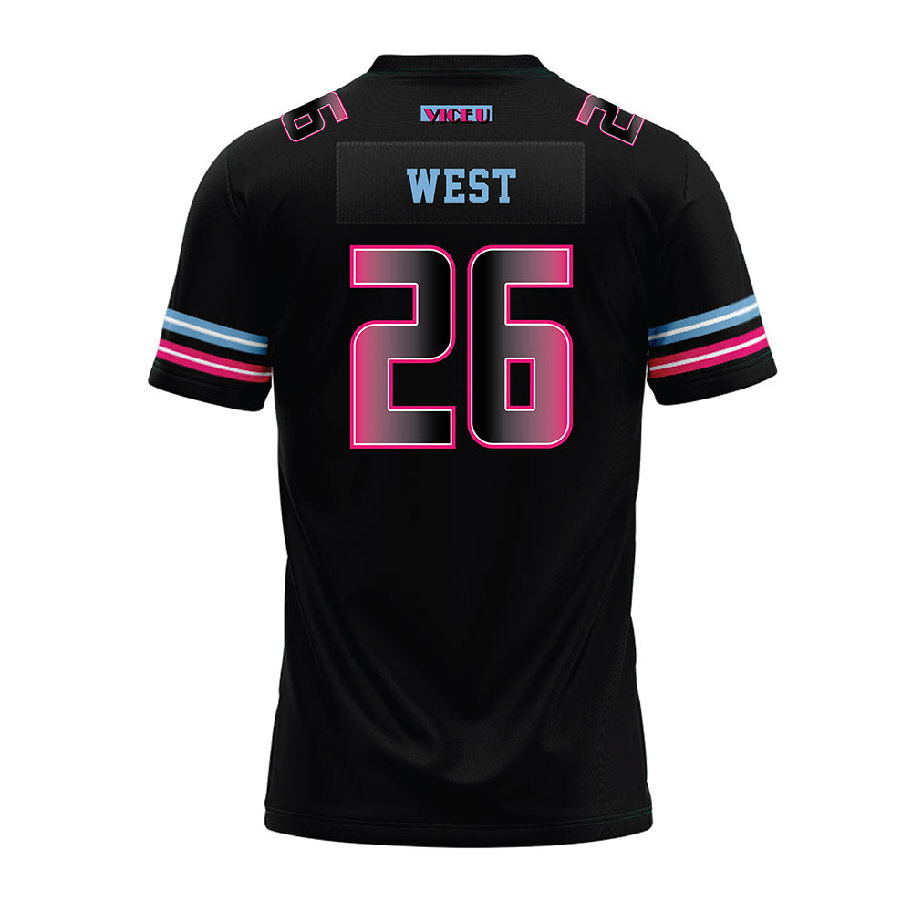 FIU - NCAA Football : Zay West - 2025 Vice Premium Football Jersey-1