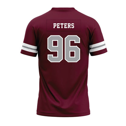 Texas A&M - NCAA Football : Waylon Peters - Maroon Premium Football Jersey-1