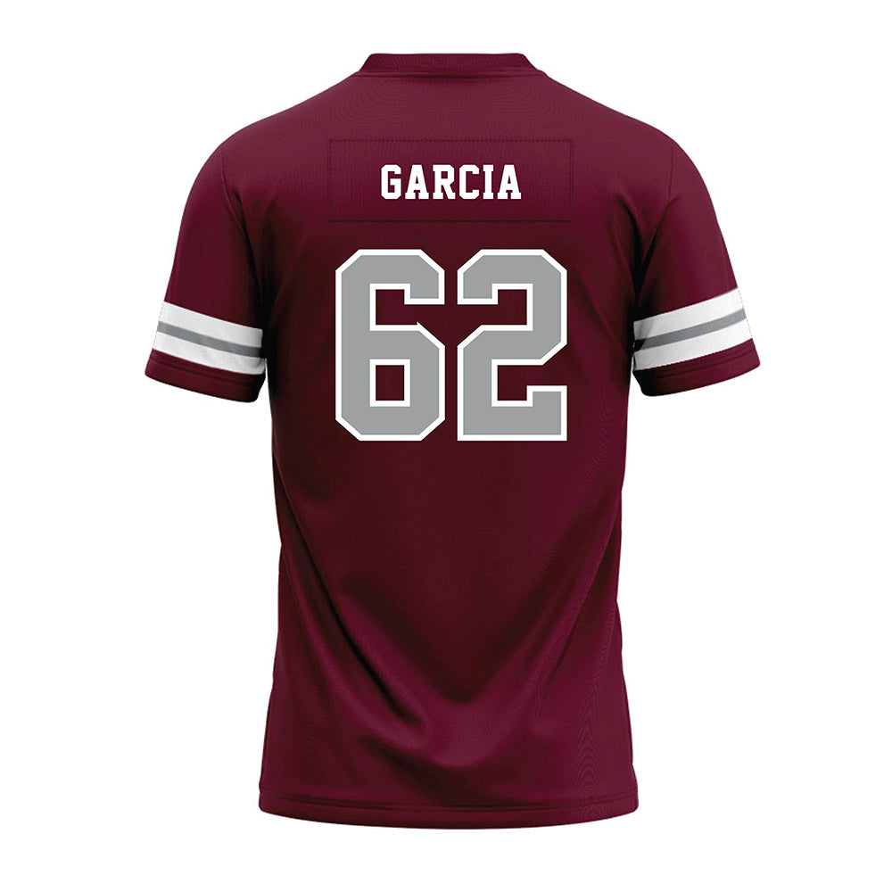 Texas A&M - NCAA Football : Marcus Garcia - Maroon Premium Football Jersey-1