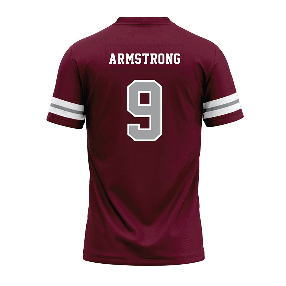 Texas A&M - NCAA Football : Kiotti Armstrong - Maroon Premium Football Jersey-1