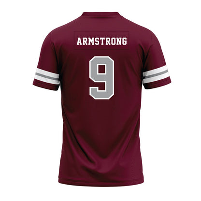 Texas A&M - NCAA Football : Kiotti Armstrong - Maroon Premium Football Jersey-1