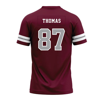 Texas A&M - NCAA Football : Houston Thomas - Maroon Premium Football Jersey-1