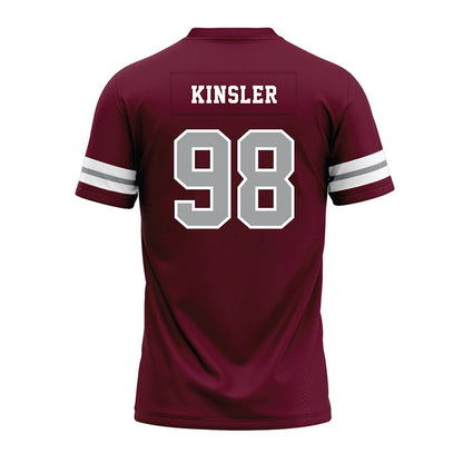 Texas A&M - NCAA Football : Jermaine Kinsler - Maroon Premium Football Jersey-1