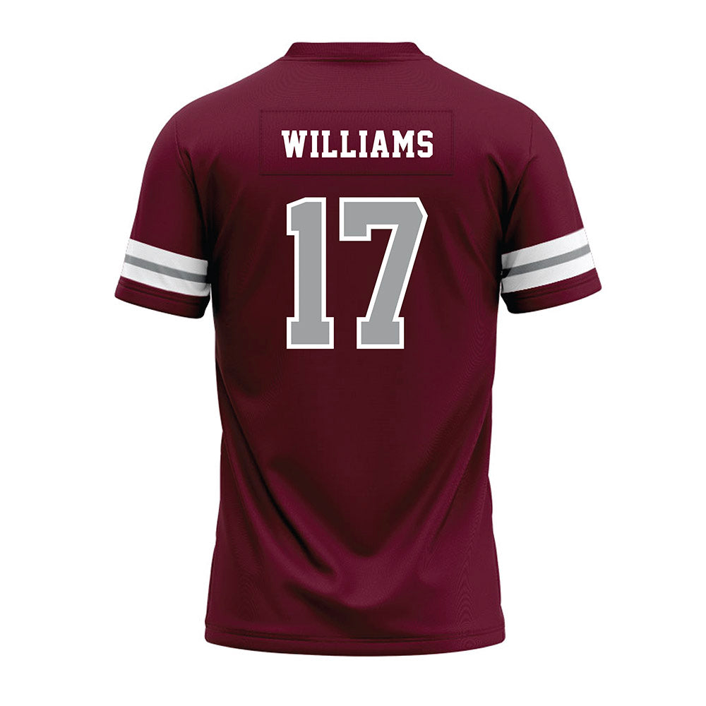 Texas A&M - NCAA Football : Madden Williams - Maroon Premium Football Jersey-1