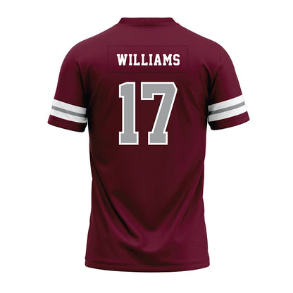 Texas A&M - NCAA Football : Madden Williams - Maroon Premium Football Jersey-1