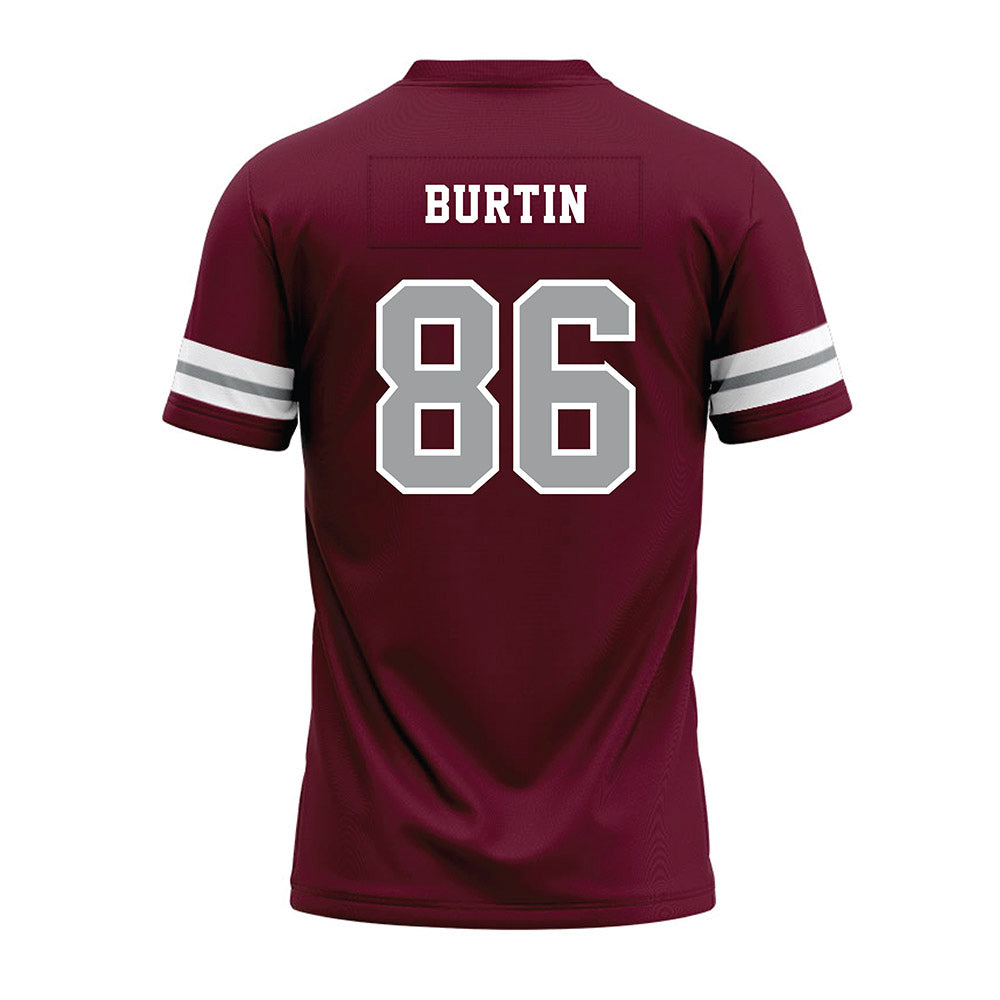 Texas A&M - NCAA Football : Ryan Burtin - Maroon Premium Football Jersey-1