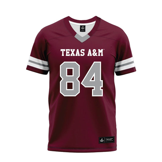 Texas A&M - NCAA Football : Richie Anderson - Maroon Premium Football Jersey-0