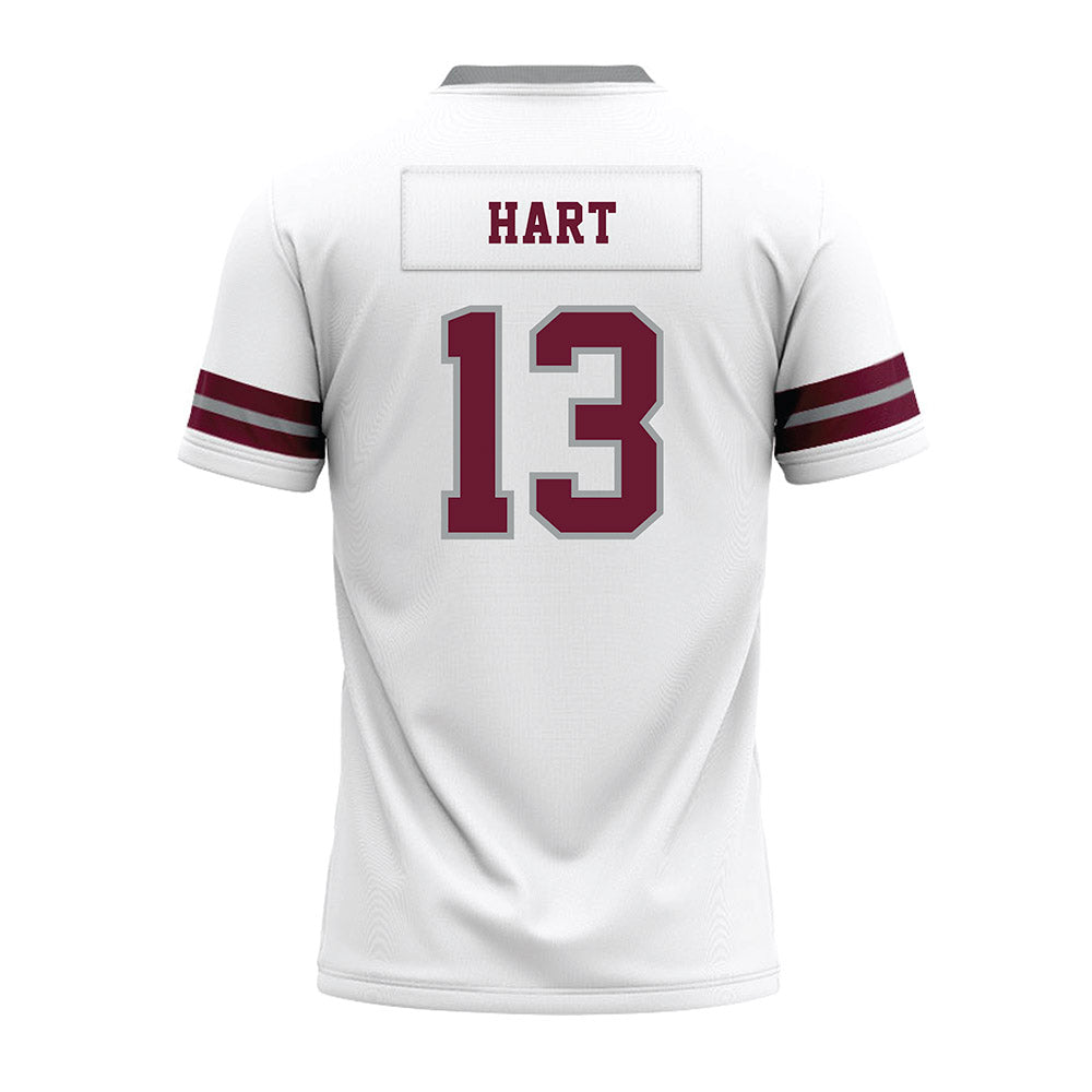 Texas A&M - NCAA Football : Brady Hart - White Premium Football Jersey-1