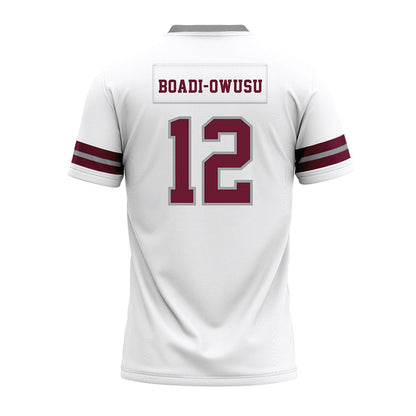 Texas A&M - NCAA Football : Nana Boadi-Owusu - White Premium Football Jersey-1