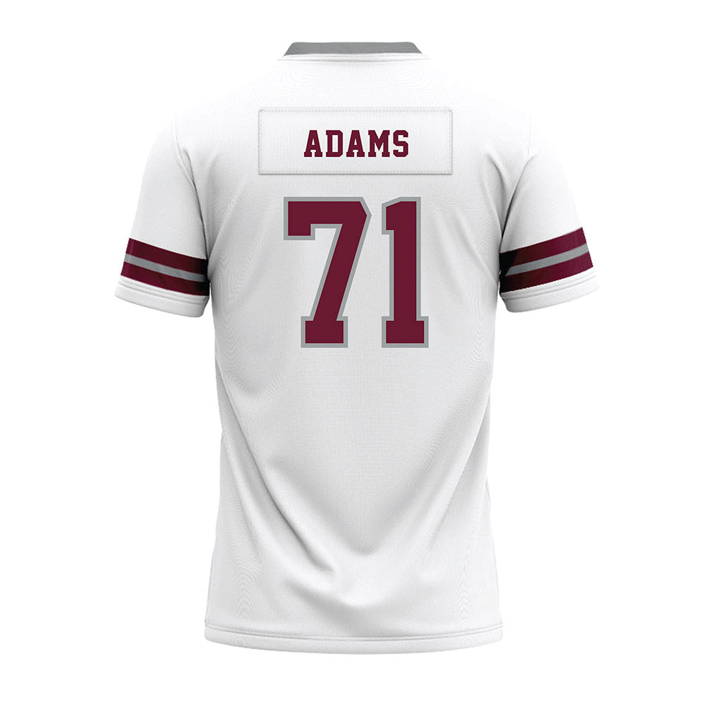 Texas A&M - NCAA Football : Tyree Adams - White Premium Football Jersey-1