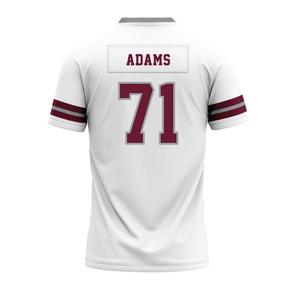 Texas A&M - NCAA Football : Tyree Adams - White Premium Football Jersey-1