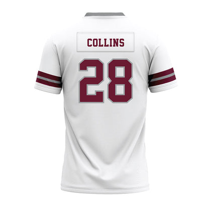 Texas A&M - NCAA Football : Chance Collins - White Premium Football Jersey-1