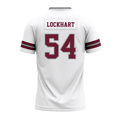 Texas A&M - NCAA Football : Jordan Lockhart - White Premium Football Jersey-1