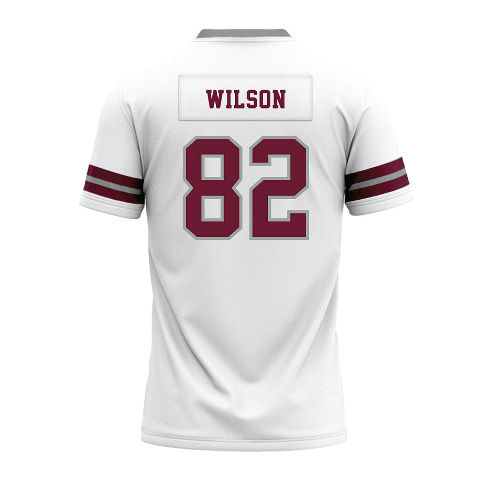 Texas A&M - NCAA Football : Jonah Wilson - White Premium Football Jersey-1
