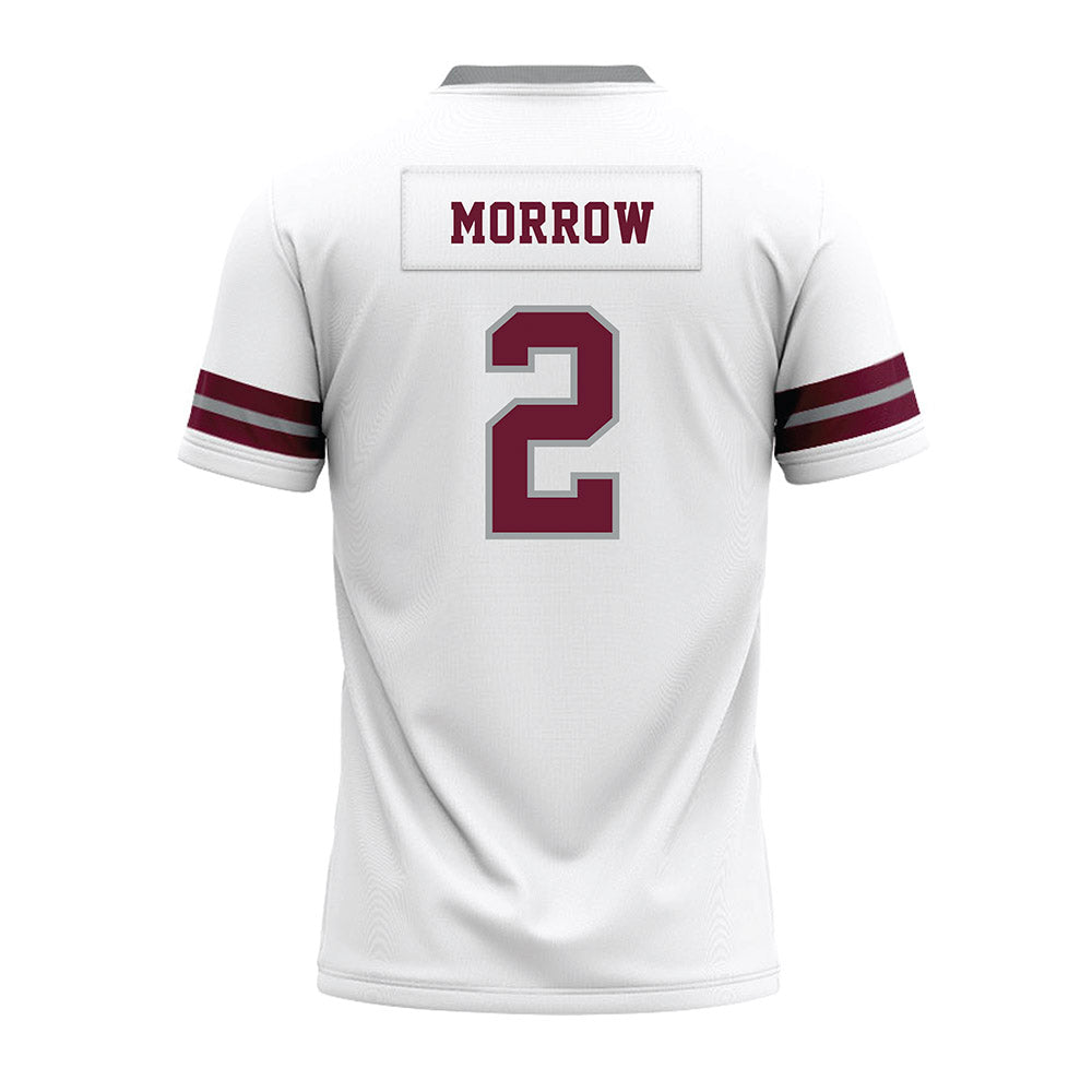 Texas A&M - NCAA Football : Jamarion Morrow - White Premium Football Jersey-1