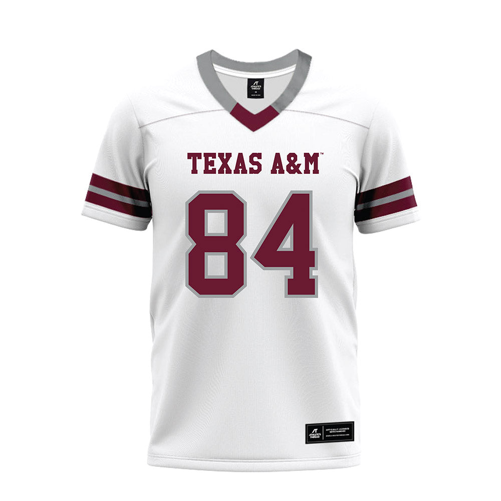 Texas A&M - NCAA Football : Richie Anderson - White Premium Football Jersey-0