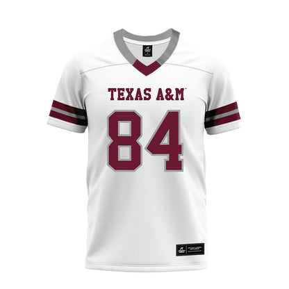 Texas A&M - NCAA Football : Richie Anderson - White Premium Football Jersey-0