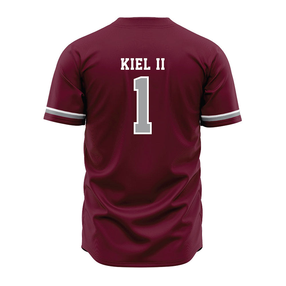 Texas A&M - NCAA Baseball : Terrence Kiel II - Maroon Jersey-1
