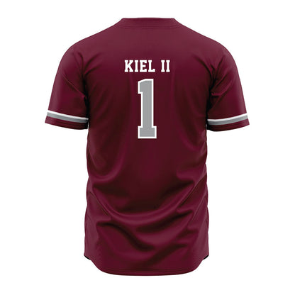 Texas A&M - NCAA Baseball : Terrence Kiel II - Maroon Jersey-1