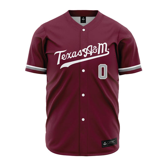 Texas A&M - NCAA Baseball : Drew Milner - Maroon Jersey-0