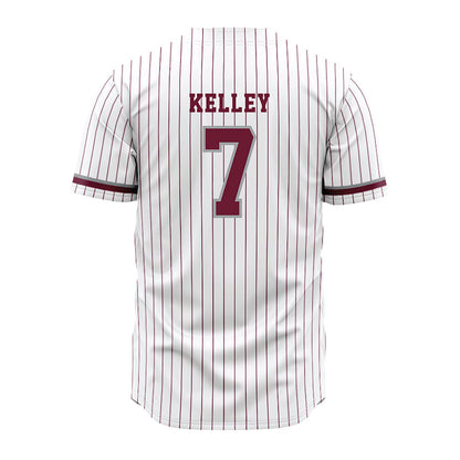 Texas A&M - NCAA Baseball : Matthew Kelley - White Jersey-1