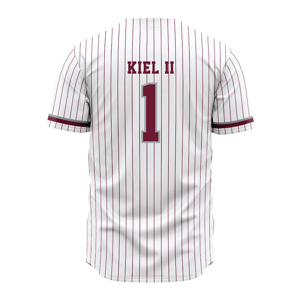 Texas A&M - NCAA Baseball : Terrence Kiel II - White Jersey-1