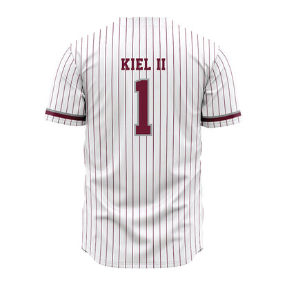 Texas A&M - NCAA Baseball : Terrence Kiel II - White Jersey-1