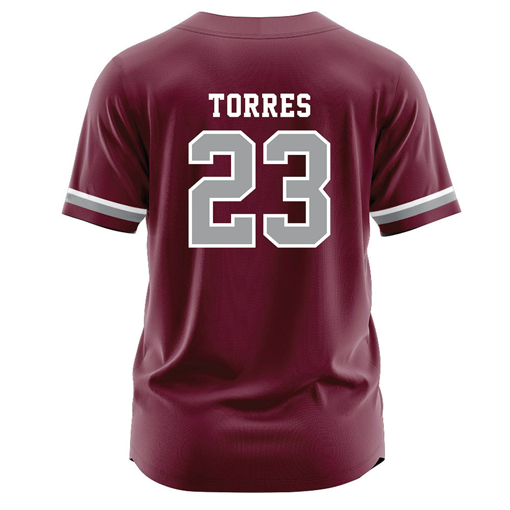 Texas A&M - NCAA Softball : Milan Torres - Maroon Jersey-1