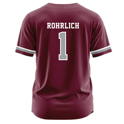 Texas A&M - NCAA Softball : Reagan Rohrlich - Maroon Jersey-1