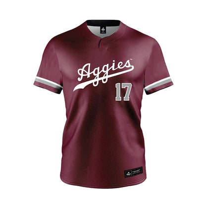 Texas A&M - NCAA Softball : Kennedy Miller - Maroon Jersey-0