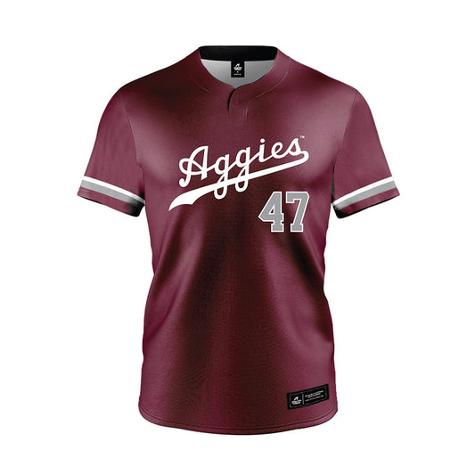 Texas A&M - NCAA Softball : Ariel Kowalewski - Maroon Jersey-0