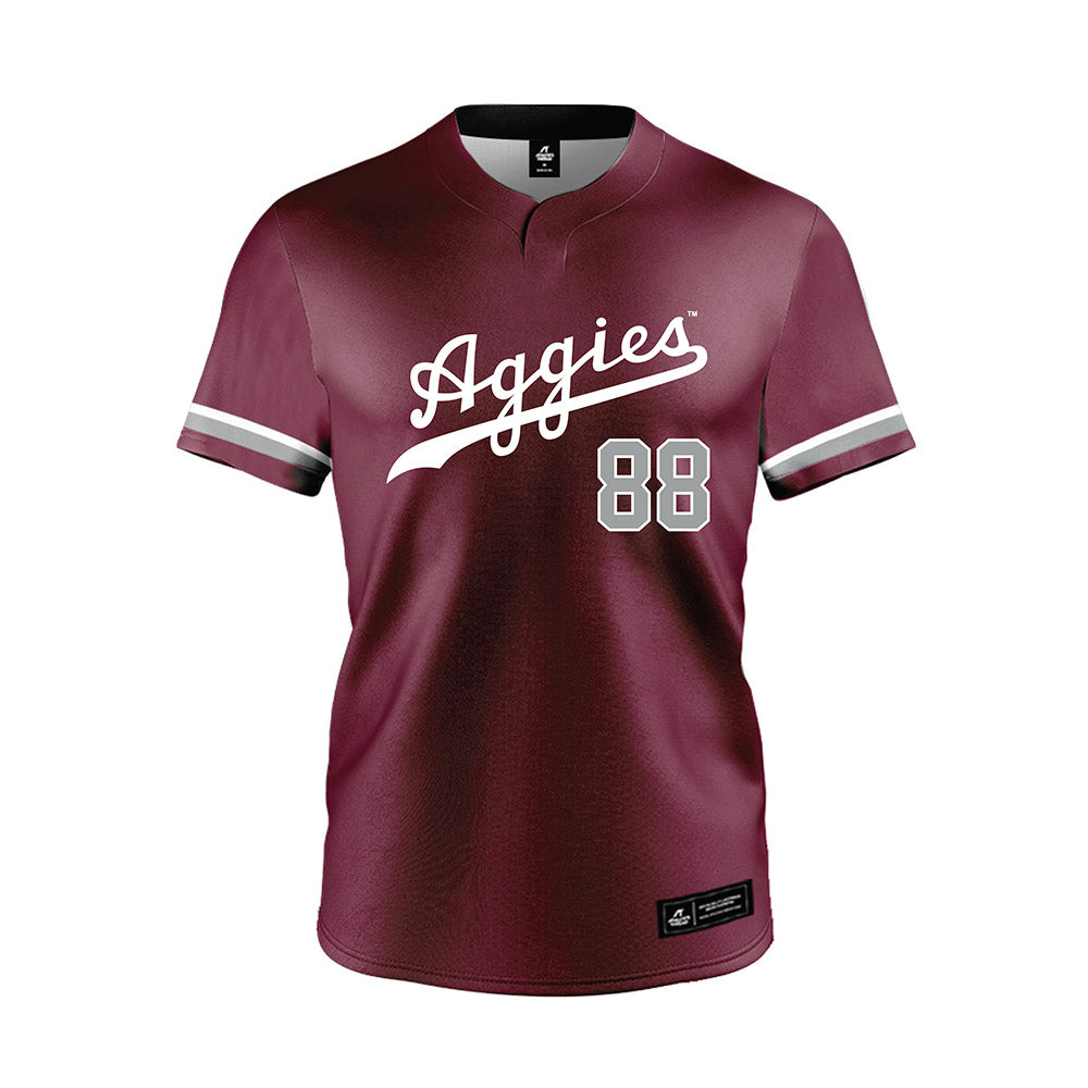 Texas A&M - NCAA Softball : Kate Munnerlyn - Maroon Jersey-0