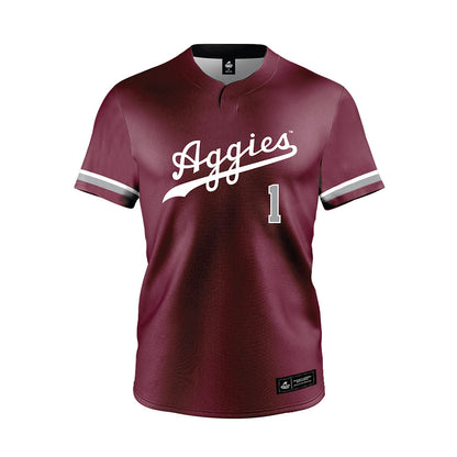 Texas A&M - NCAA Softball : Reagan Rohrlich - Maroon Jersey-0