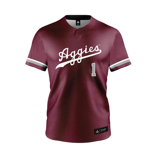 Texas A&M - NCAA Softball : Reagan Rohrlich - Maroon Jersey-0