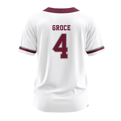 Texas A&M - NCAA Softball : Annsley Groce - White Jersey-1