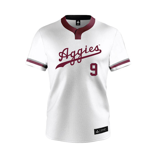 Texas A&M - NCAA Softball : Hailey Golden - White Jersey-0