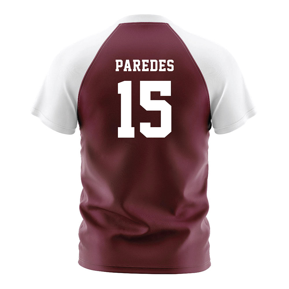 Texas A&M - NCAA Women's Soccer : Adelaide Paredes - Maroon Soccer Jersey-1