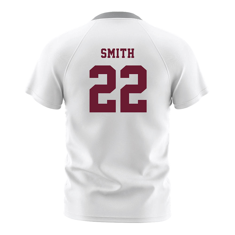 Texas A&M - NCAA Women's Soccer : Kieana Smith - White Soccer Jersey-1