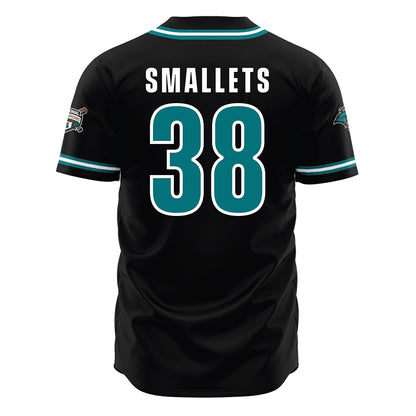 Coastal Carolina - NCAA Baseball : Jackson Smallets - Black Jersey-1