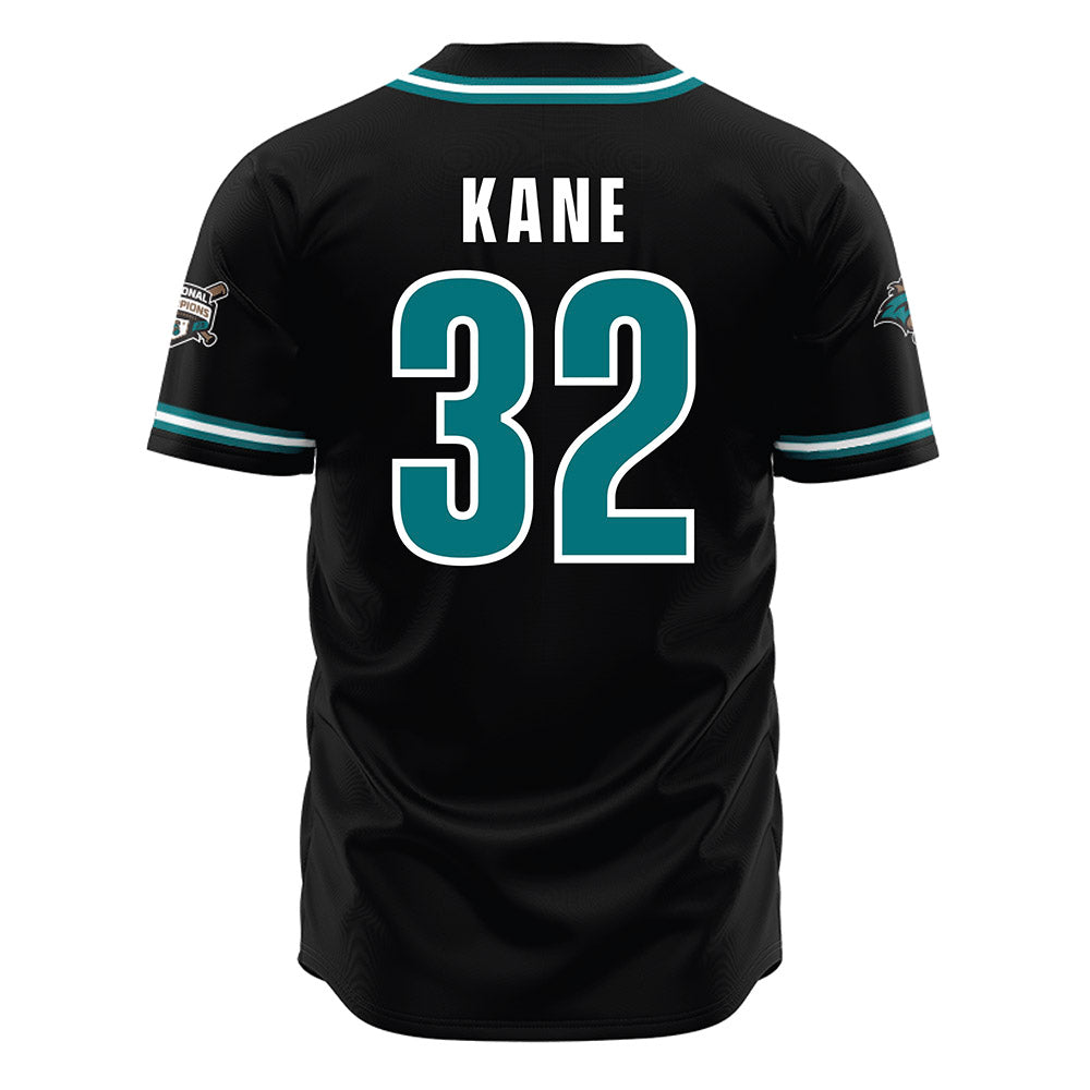 Coastal Carolina - NCAA Baseball : Connor Kane - Black Jersey-1