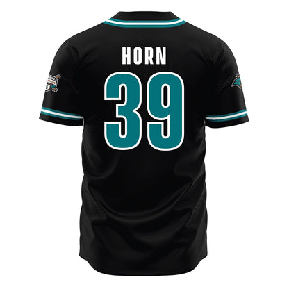 Coastal Carolina - NCAA Baseball : Darin Horn - Black Jersey-1