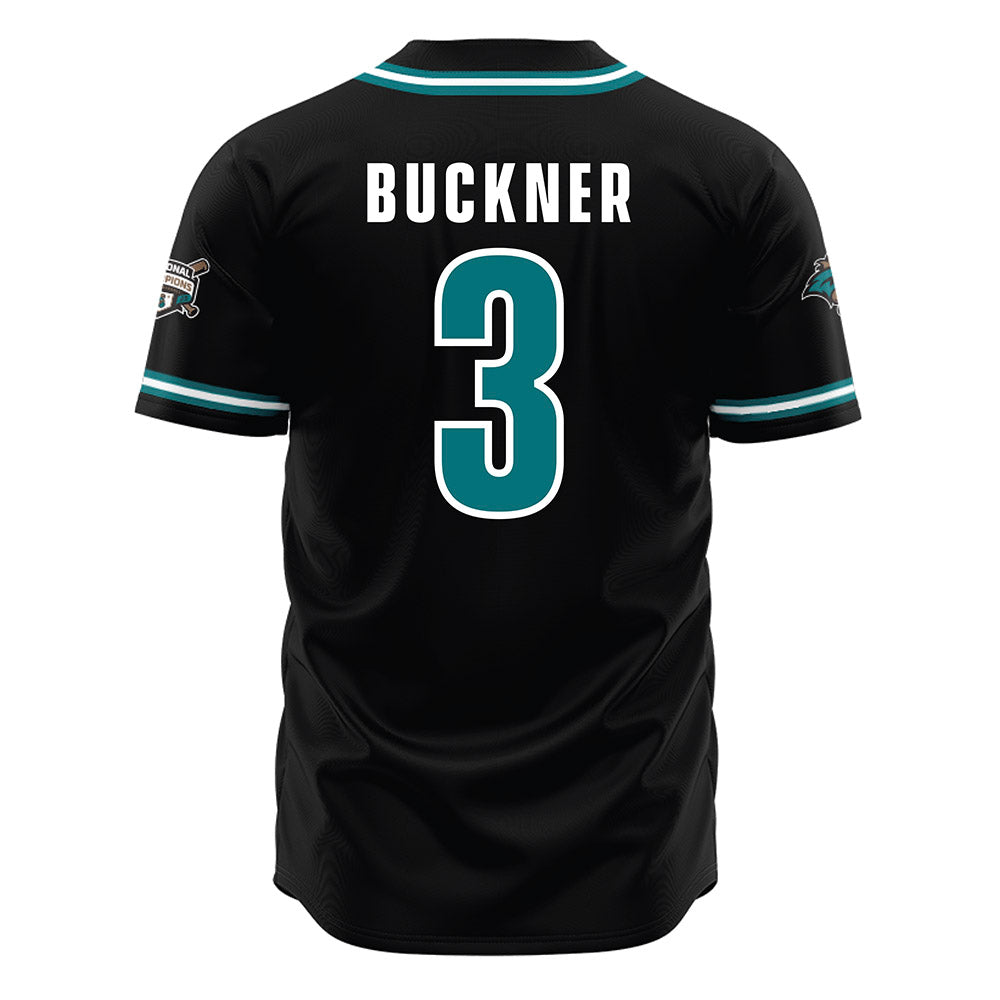 Coastal Carolina - NCAA Baseball : Lukas Buckner - Black Jersey-1