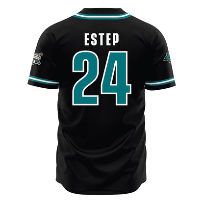 Coastal Carolina - NCAA Baseball : Brice Estep - Black Jersey-1