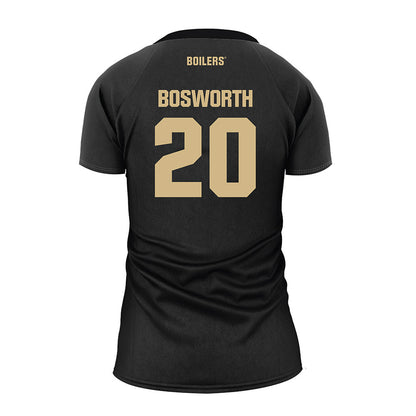 Purdue - NCAA Women's Volleyball : Lily Bosworth - Black Volleyball Jersey-1