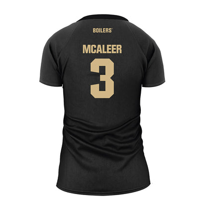 Purdue - NCAA Women's Volleyball : Ryan McAleer - Black Volleyball Jersey-1
