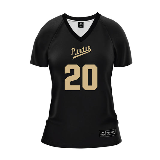 Purdue - NCAA Women's Volleyball : Lily Bosworth - Black Volleyball Jersey-0