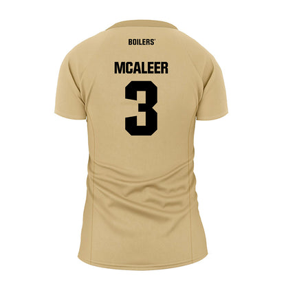 Purdue - NCAA Women's Volleyball : Ryan McAleer - Gold Volleyball Jersey-1